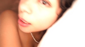 Curvy teen cries out in orgasmic pleasure as she rides massive dick